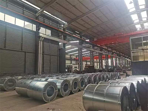 Cold rolled coil production