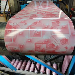 Flower Printed PPGI Steel Coil