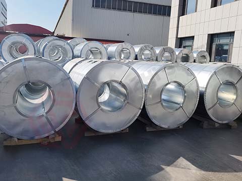 Stainless steel coil packaging