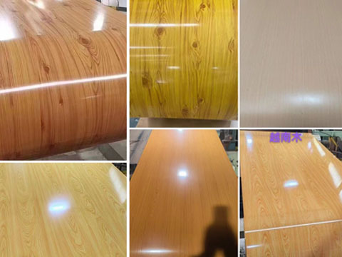 Wanzhi Wood Pattern PPGI