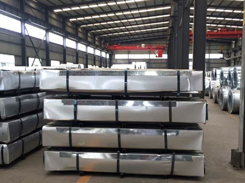 Wanzhi galvanized corrugated roof sheet packaging