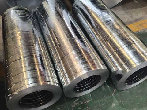 20mm galvanized steel strip production completed