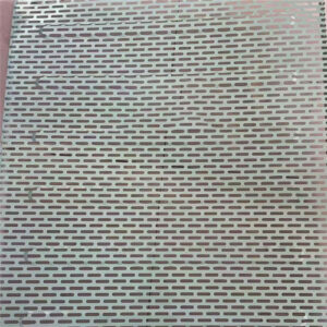 Perforated steel sheet