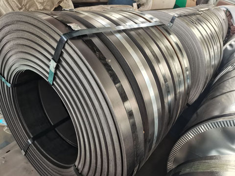 Galvanized steel strip packaging