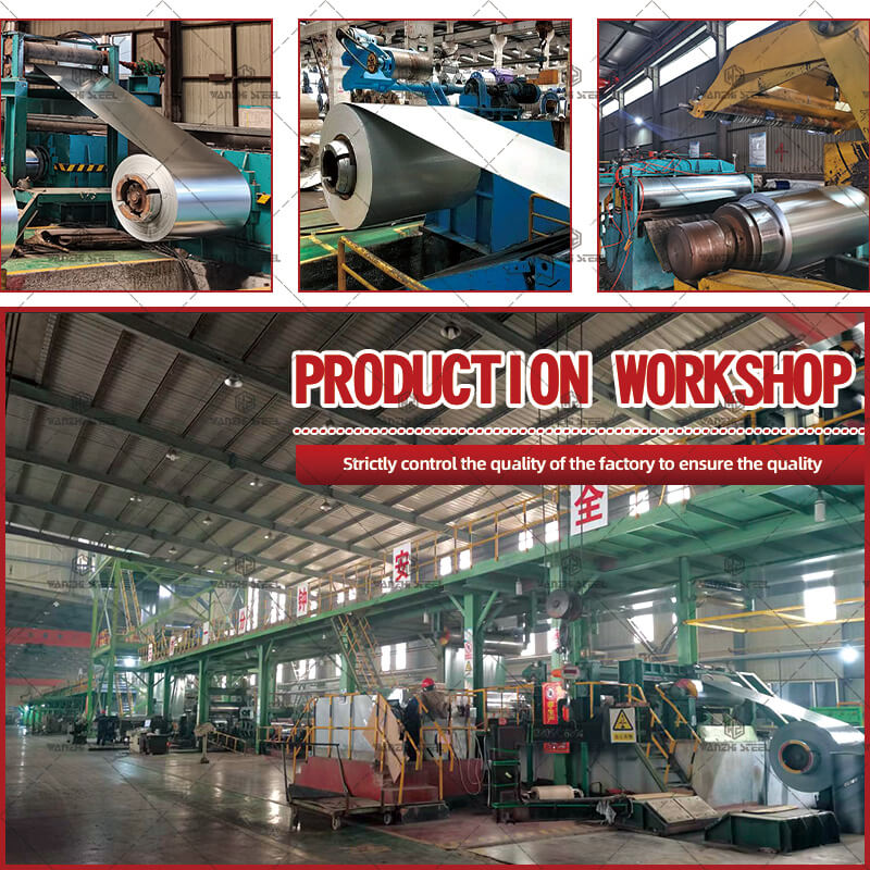 Wanzhi galvanized steel production line