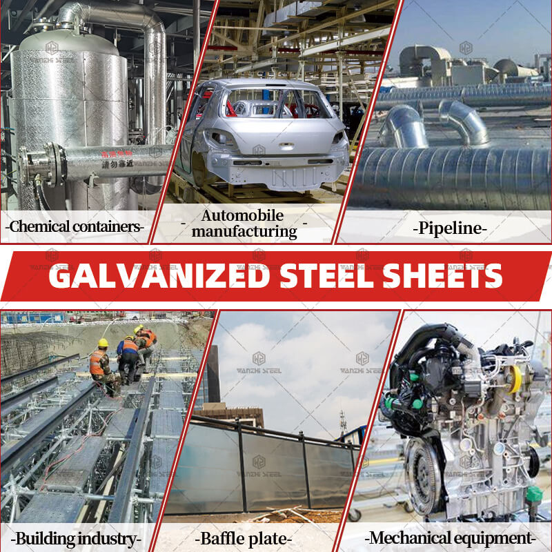 Galvanized steel application