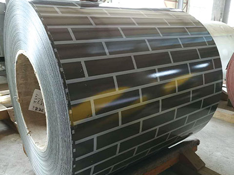 Brick pattern coating products