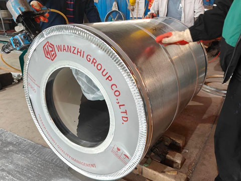 Coated Steel Coil Packaging