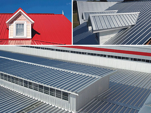 Galvanized Metal Roof Applications