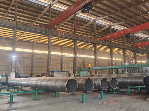 Q345B spiral welded pipe