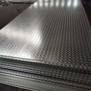 Stainless steel checkered plate