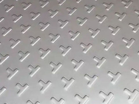 T-shaped stainless steel pattern plate