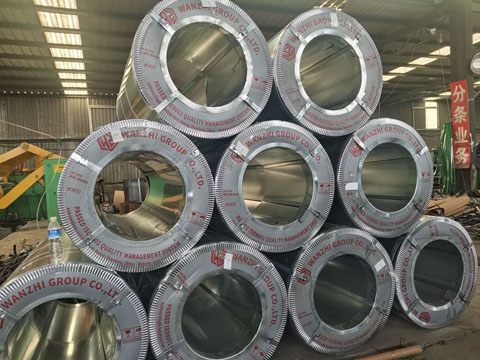 Galvanized steel coil packaging