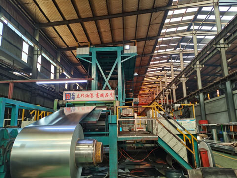 Coating production line