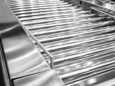 Stainless steel conveyor belt