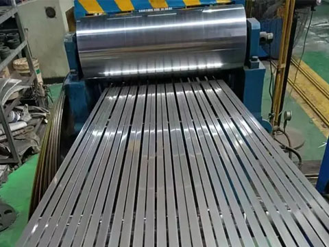 Stainless steel strip production line