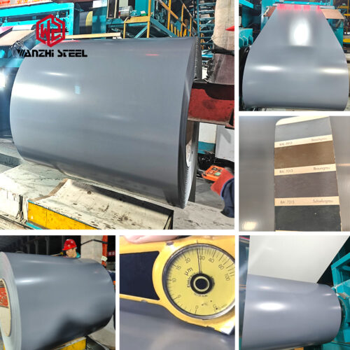 Gray steel coil