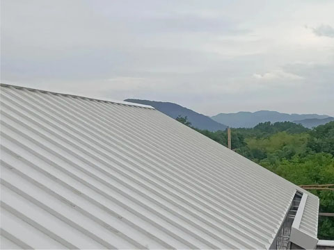 Metal roof panels