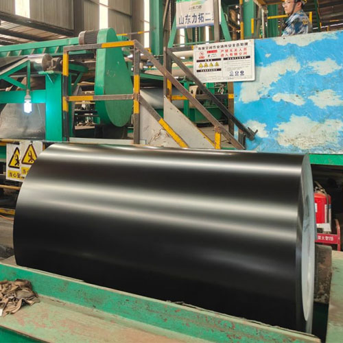 Black color coated steel coil