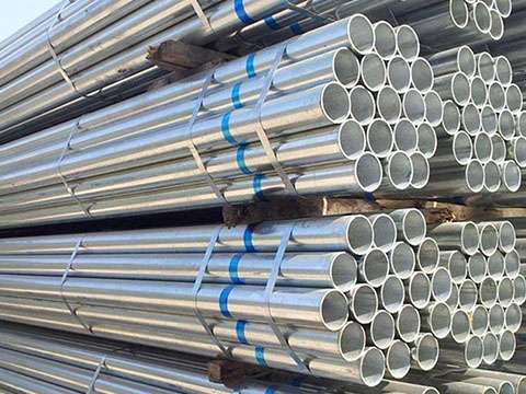 Galvanized round pipe