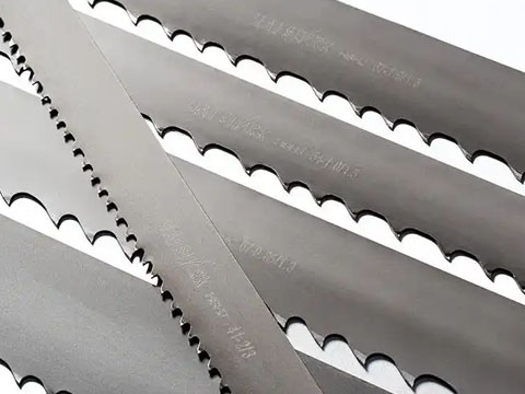 Cold rolled steel saw blades