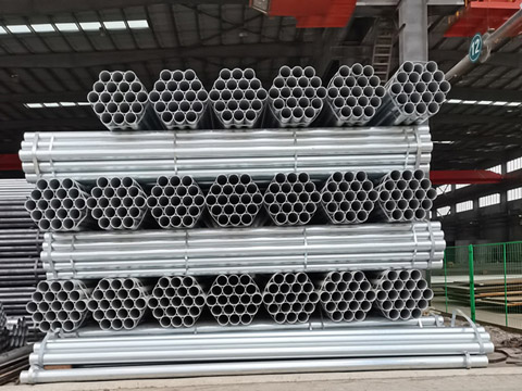 Galvanized Round Tube Stock