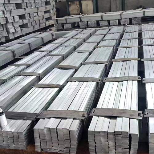 Galvanized flat steel