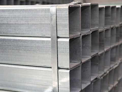 Galvanized square tube