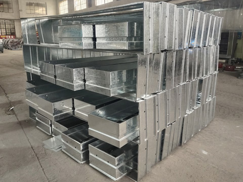 Galvanized ventilation equipment