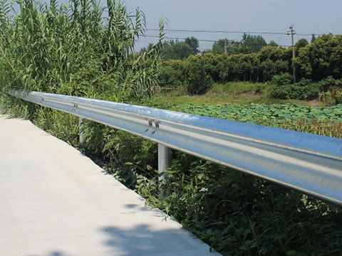 W Beam Guardrail Application