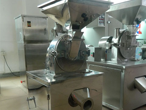 Stainless steel food processing equipment