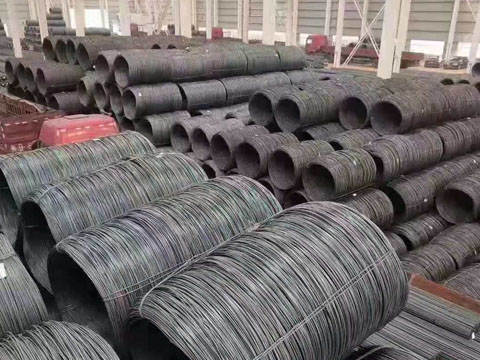 Coiled Rebar Warehouse stock