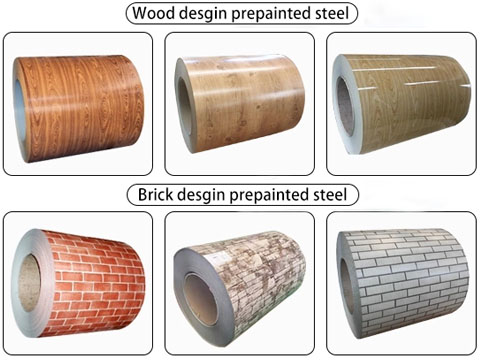 Wood and brick patterns