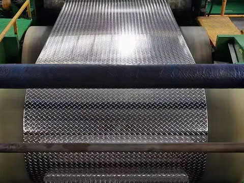 Aluminum embossed sheet