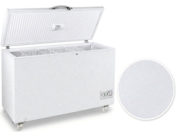 Cracked VCM steel is used in freezers
