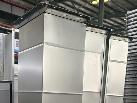 Galvanized air duct