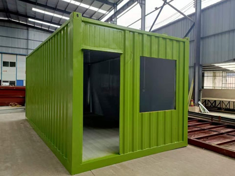 Green container house
