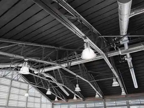 Warehouse roof
