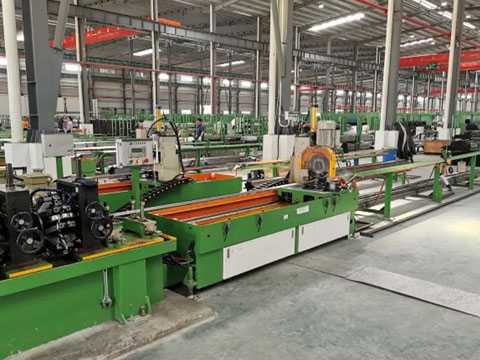 Stainless steel pipe workshop
