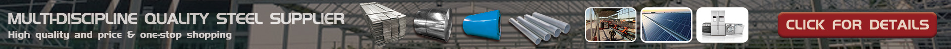 Steel supplier in various fields