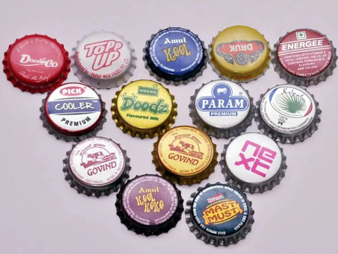 Various bottle caps
