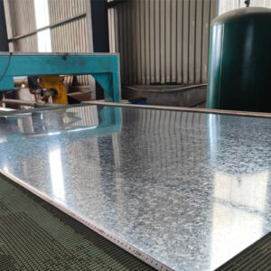 large spangle galvanized sheet