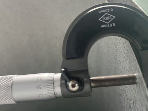 0.35mm thickness measurement