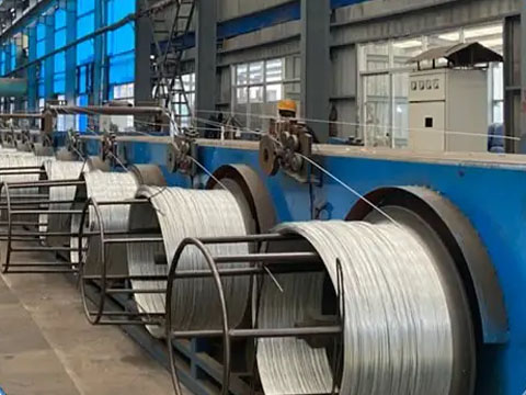 Galvanized wire workshop