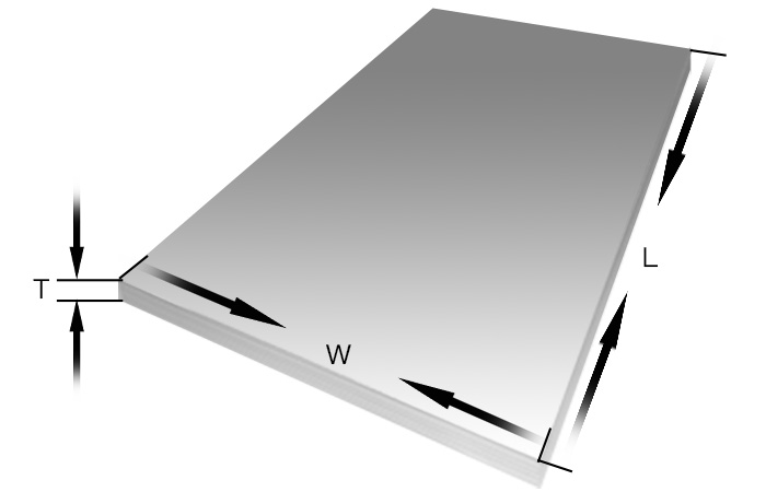 Metal steel plate
