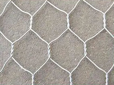 Protective galvanized mesh