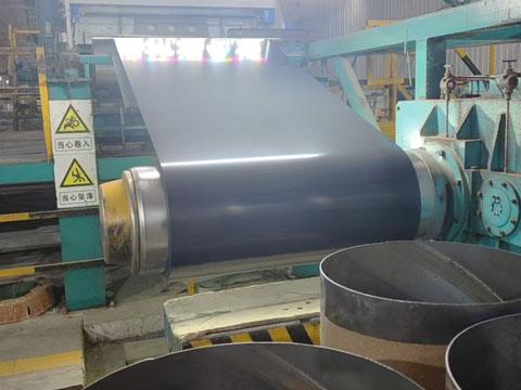 RAL7021PPGL coil in production