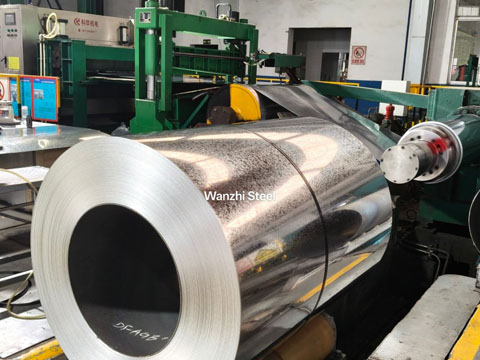 Galvanized steel production completed