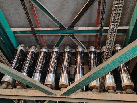 Printed pattern steel coil
