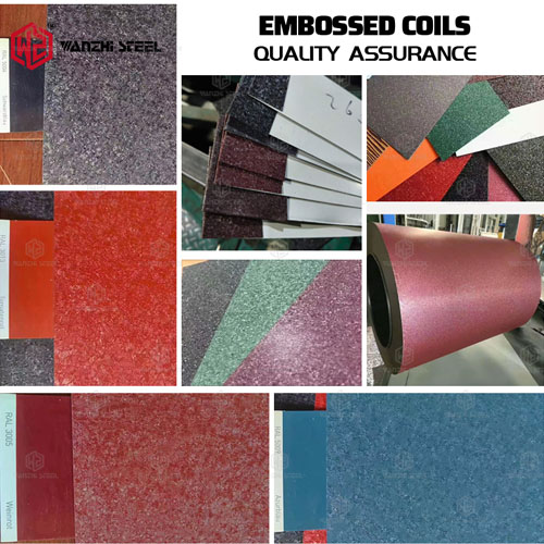 Textured Color Steel Coil